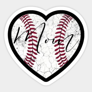 He Mom Mother'S Day Baseball Softball Sticker